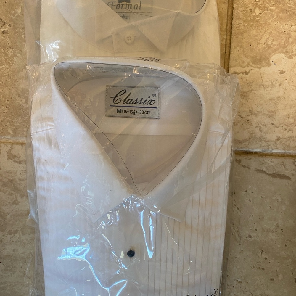 Men's White Formal Shirt